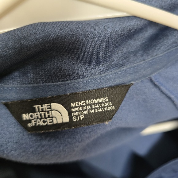 The North Face  Mens Blue 1/2 Zip Pullover Lightweight Jacket‎ Fleece Size Small - Picture 3 of 9